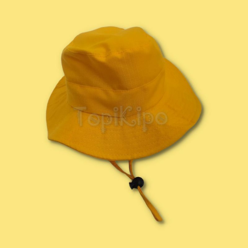 TOPI RIMBA KUNING LAPANGAN HIKING OUTDOOR PANTAI PRIA WANITA