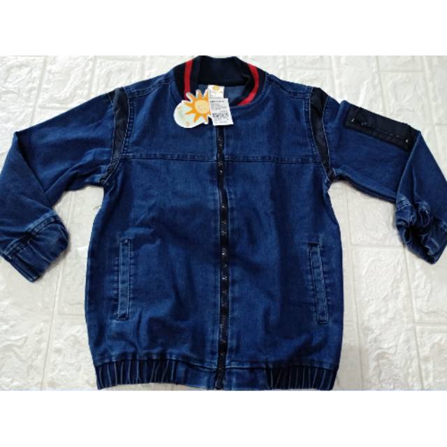 Jaket jeans anak little m original