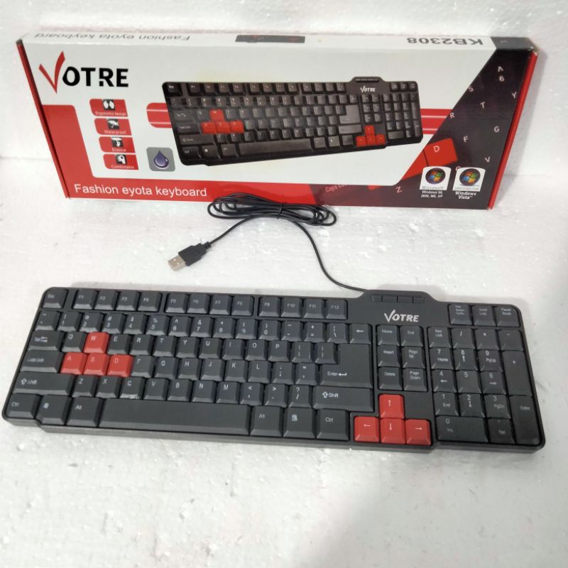 Keyboard Mouse USB Votre Kb2308