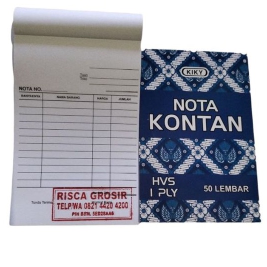 NOTA PEMBELIAN/ KERTAS UCAPAN