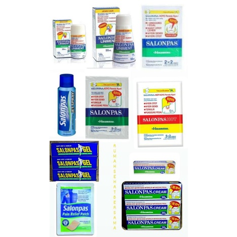 Salonpas Koyo / salonpas jet spray / salonpas liniment / salonpas cream / salonpas gel / salonpas pa