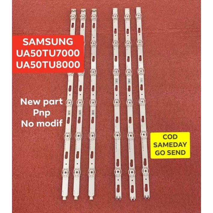 LAMPU LED BL BACKLIGHT TV SAMSUNG UA50TU7000 UA50TU8000 UA50TU7000K UA50TU8000K 50TU7000 50TU8000 50