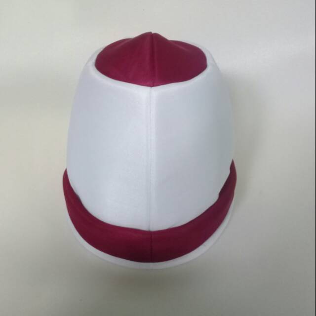 Peci saman merah putih merah