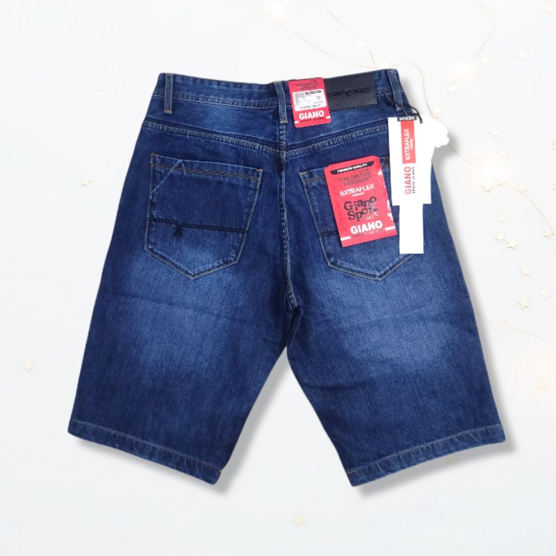Giano Sport | Celana Pendek Jeans Pria Dewasa