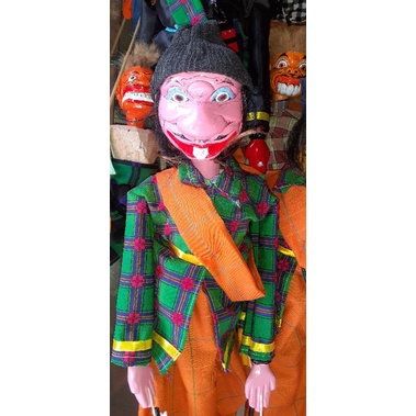 wayang golek gareng panggung klasik