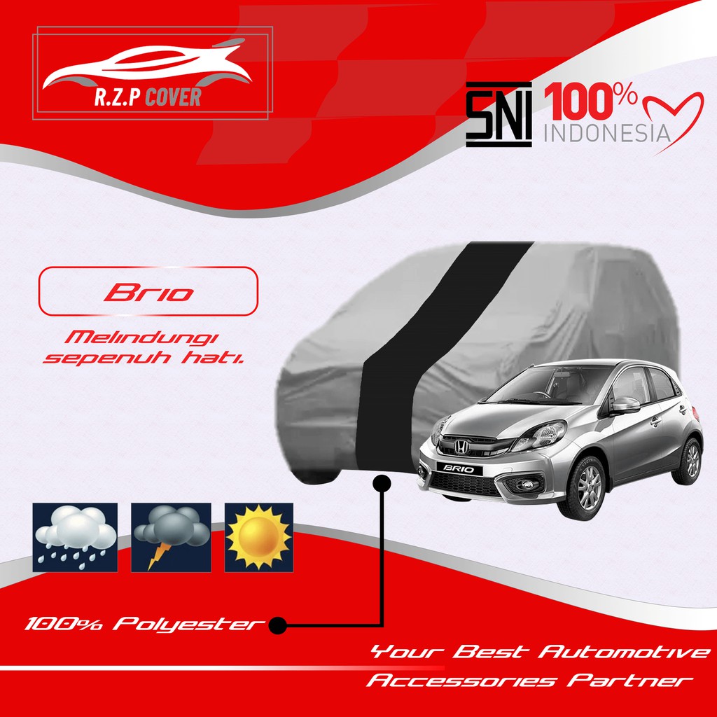SELIMUT MOBIL BRIO COVER MOBIL BRIO SARUNG MOBIL BRIO BERKUALITAS