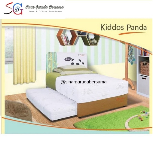 FLORENCE SPRING BED 2IN1 ANAK / KASUR TIDUR ANAK / KIDDOS PANDA