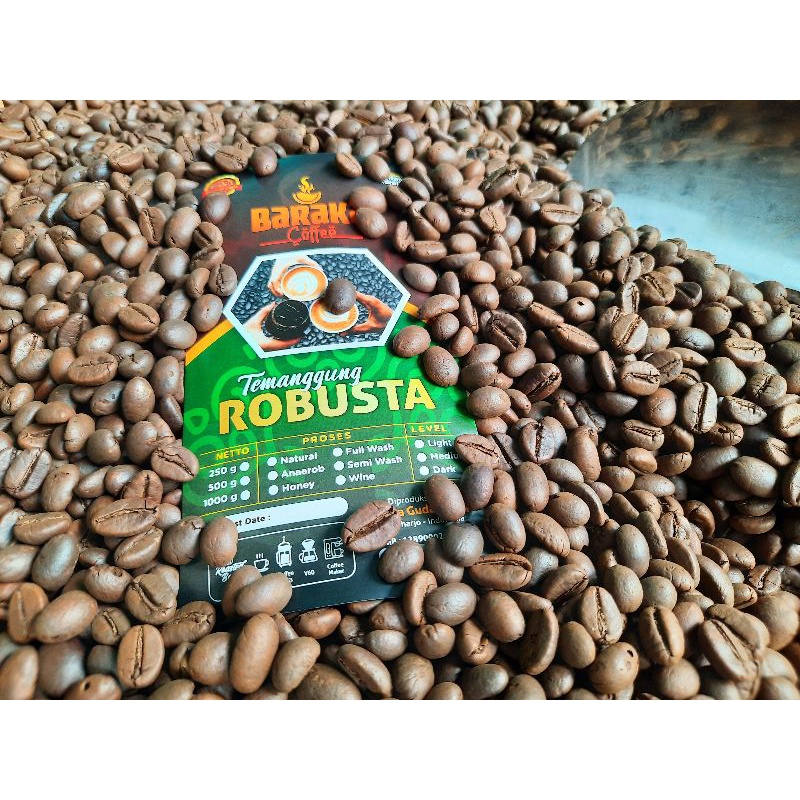 

Kopi Robusta Temanggung Premium Bubuk 150g | Baraka Coffee