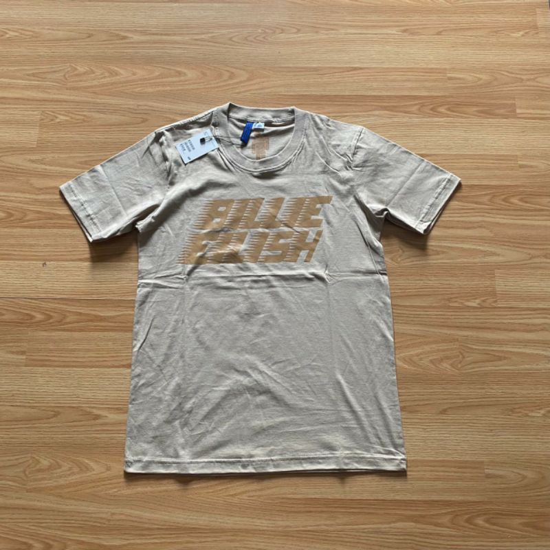 KAOS DISTRO PRIA H&M X UNIQLO BILLIE EILISH