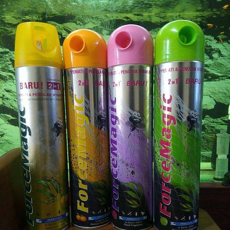FORCE MAGIC 600 ml//obat semprot  nyamuk force magic//pemati dan penolak