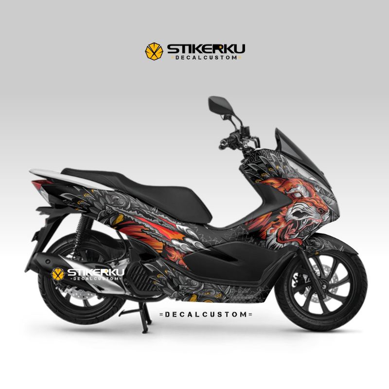 decal motor Honda PCX fullbody / dekal PCX old / decal motor Honda PCX 150 fullbody