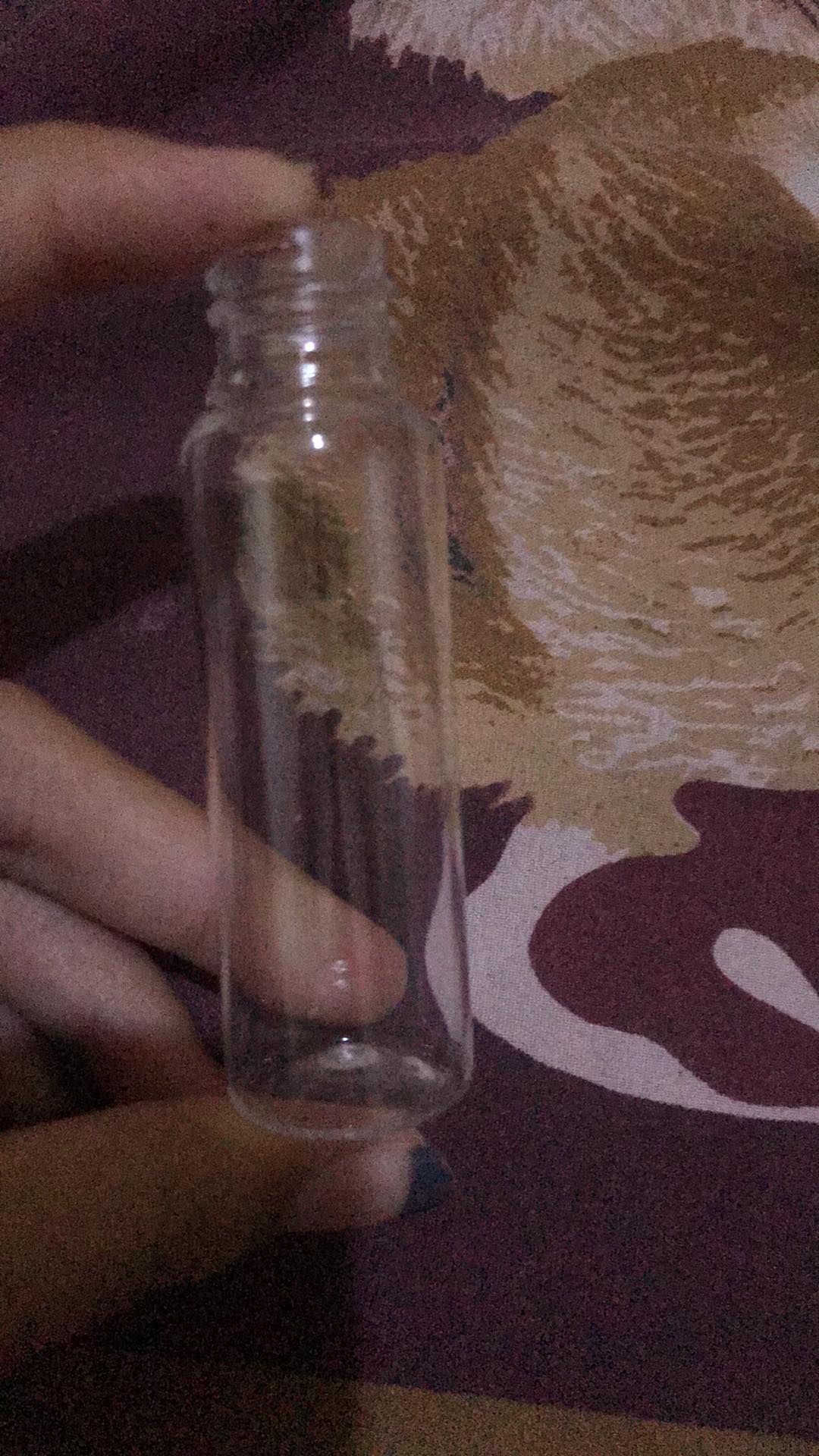 Botol Fliptop 30 Ml / Botol Pet 30 Ml Natural Tutup Fliptop Hitam