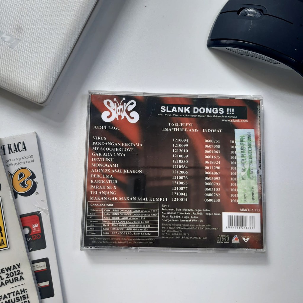 CD SLANK 27th ANNIVERSARY 6 (SECONDHAND/PRELOVED)