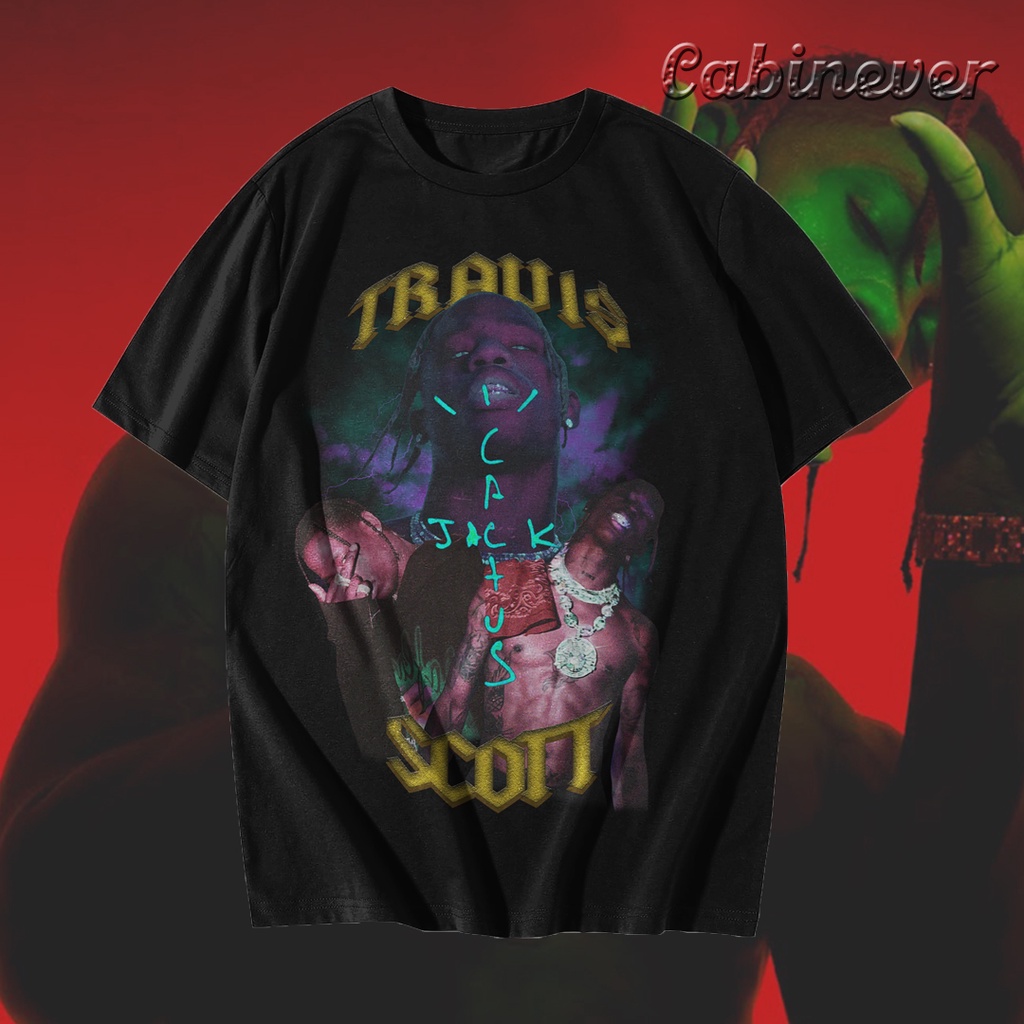 TRAVIS SCOTT CACTUS JACK OVERSIZED RAP TEE