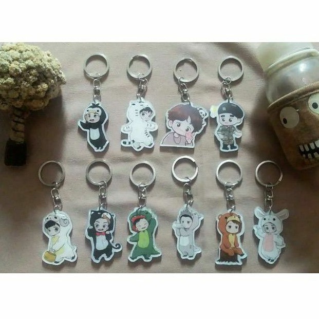 KEYRING GANTUNGAN KUNCI EXO NCT ACRYLIC