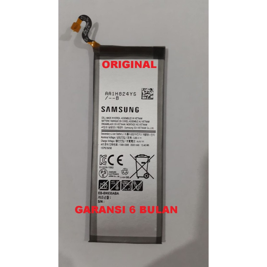 Battery Batre Baterai SAMSUNG Note 7 EB-BN930ABE Original