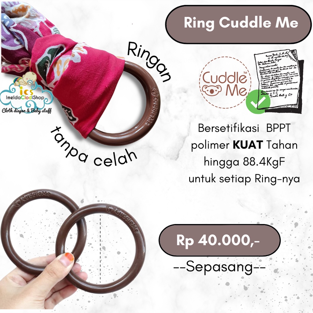 Ring cuddle me kain jarik sepasang