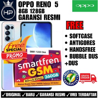 OPPO RENO 5 / RENO 4F 8/128 GARANSI RESMI | Shopee Indonesia