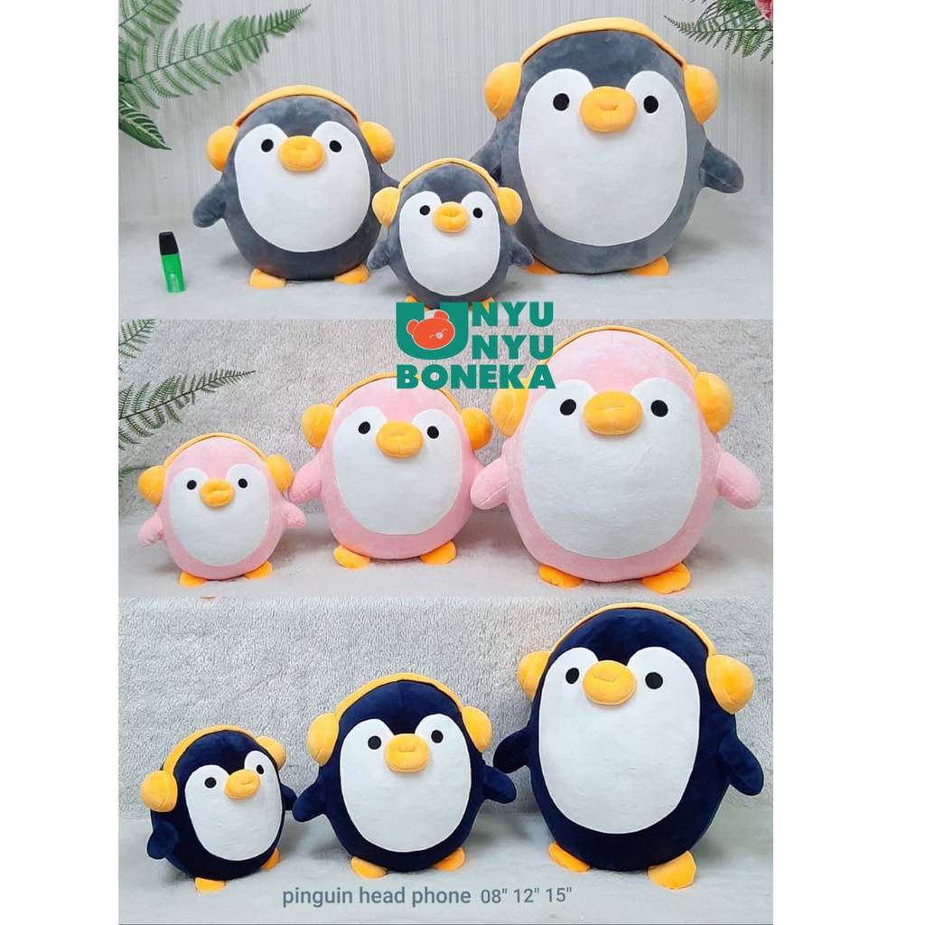 Boneka Pinguin lucu 20cm/31cm/38cm/mainananak/hadiahultah/animal/bagus