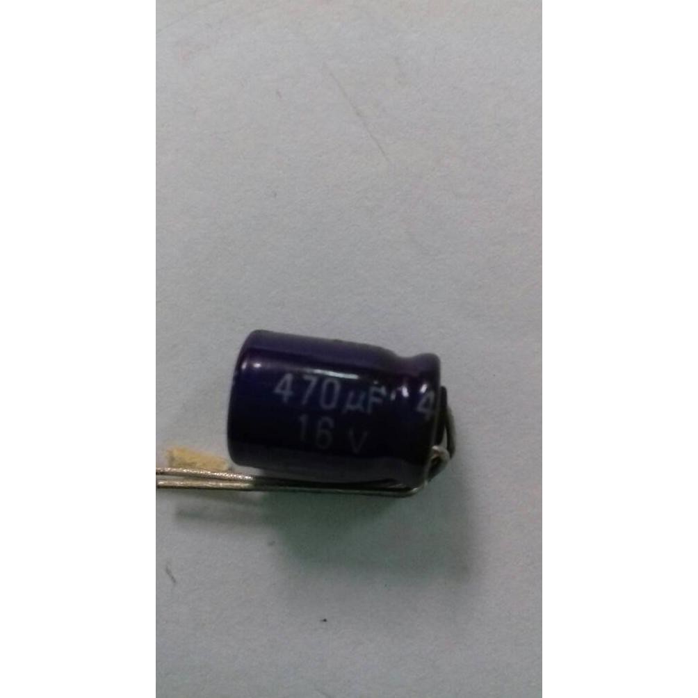 Elco Panasonic 470 - 16V 470Uf 16V Pcmja29 Dijamin