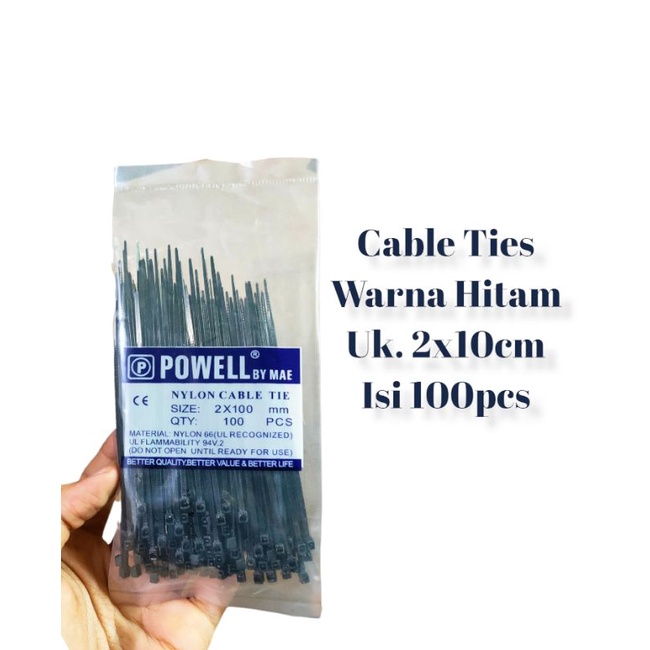 Cable Ties Nylon (isi 100pcs)