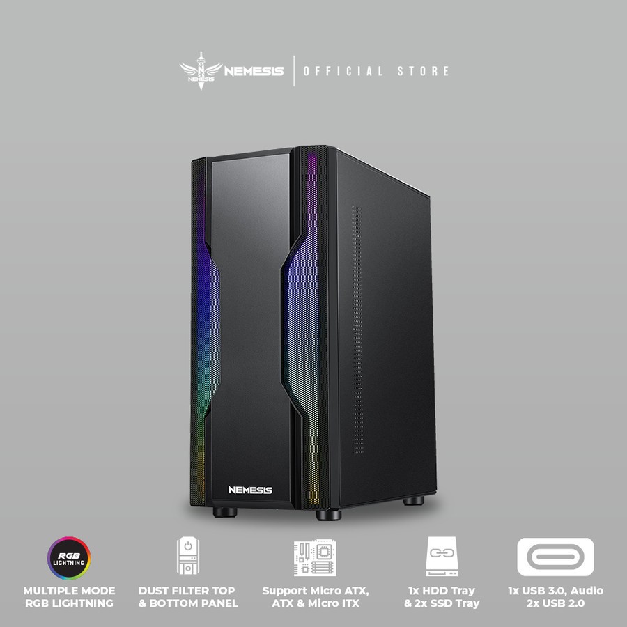 Casing PC Gaming NYK Nemesis T60 Abaddon