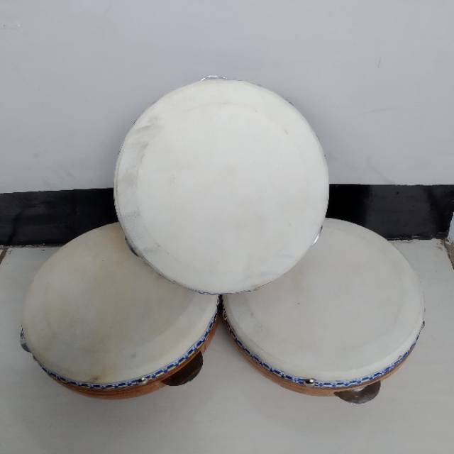 Rebana, Alat Musik Terbangan Untuk Anak Diameter 16 Cm dan 18 Cm