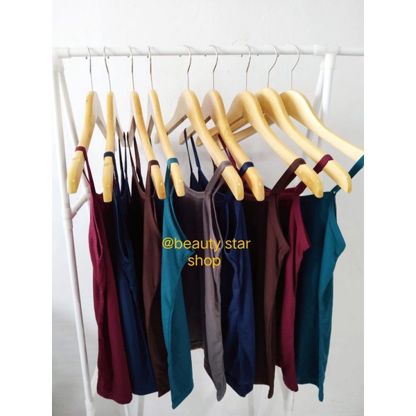 Tanktop Kaos Dalam Singlet Perempuan Dewasa Tanktop Polos Wanita Tali Kecil Tanktop Wanita Dewasa Ta
