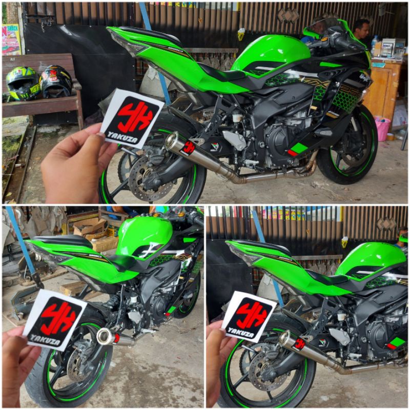 knalpot zx25r full system yakuza HRV pnp