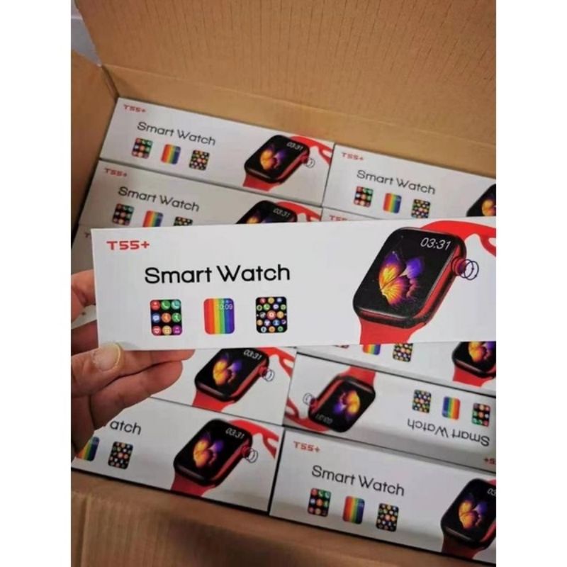 Jam Tangan Smartwatch T55plus Jam Tangan Anak Pintar Terbaru Series 6