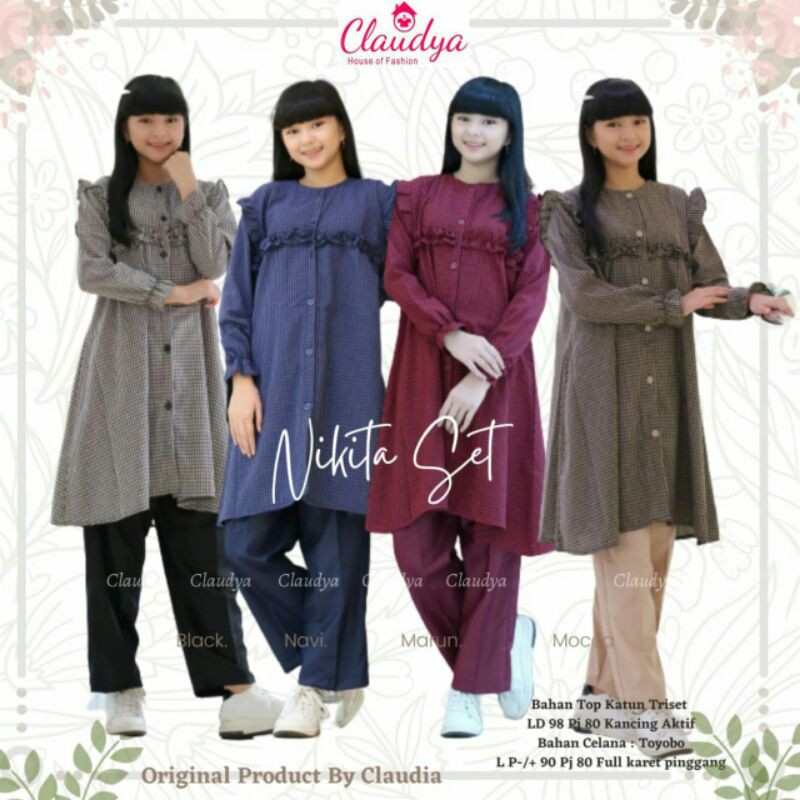 NIKITA SET REMAJA CLAUDYA