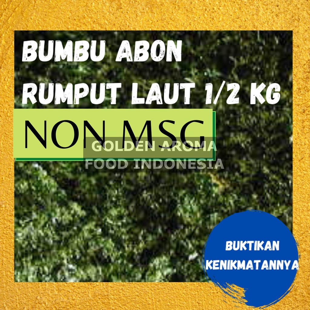 

Bumbu Tabur Rasa Abon Rumput Laut 1/2Kg Non MSG Bubuk Tabur Abon Rumput Laut 1/2Kg Non MSG Powder Aneka Asin Manis Gurih Terbaik Premium Enak Impor Instan Grosir Kentang Goreng Basreng Buah Cimol Kripik Pisang Cilung Jambu Gorengan Taiwan Bukan 500 Gram