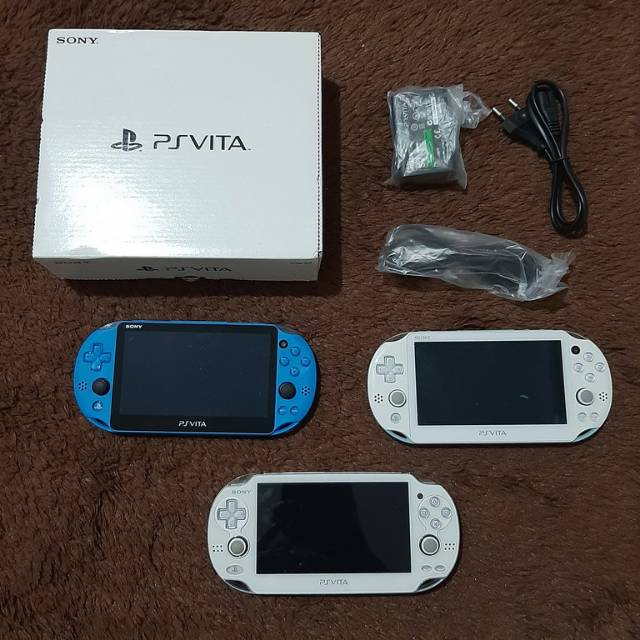 PS Vita Slim Blue 64gb FullGame Henkaku Enso Permanent