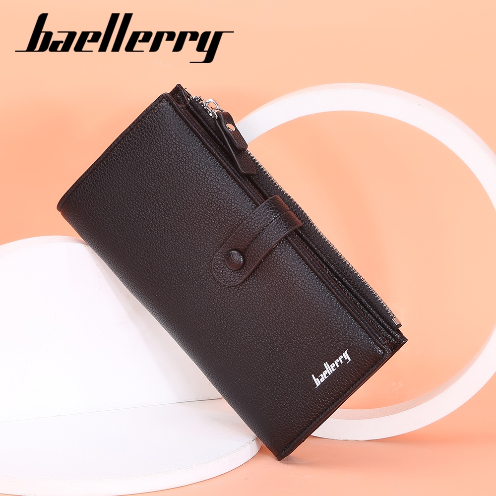 BAELLERRY N3235 Dompet Wanita Panjang Bahan Kulit PU Leather Premium WATCHKITE WKOS