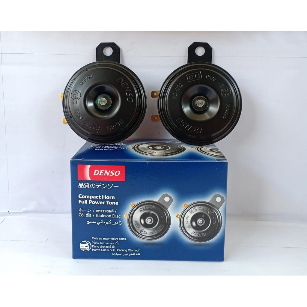 KLAKSON DISK DENSO COMPACT HORN 6920 SET 12V - KLAKSON DENSO 6920