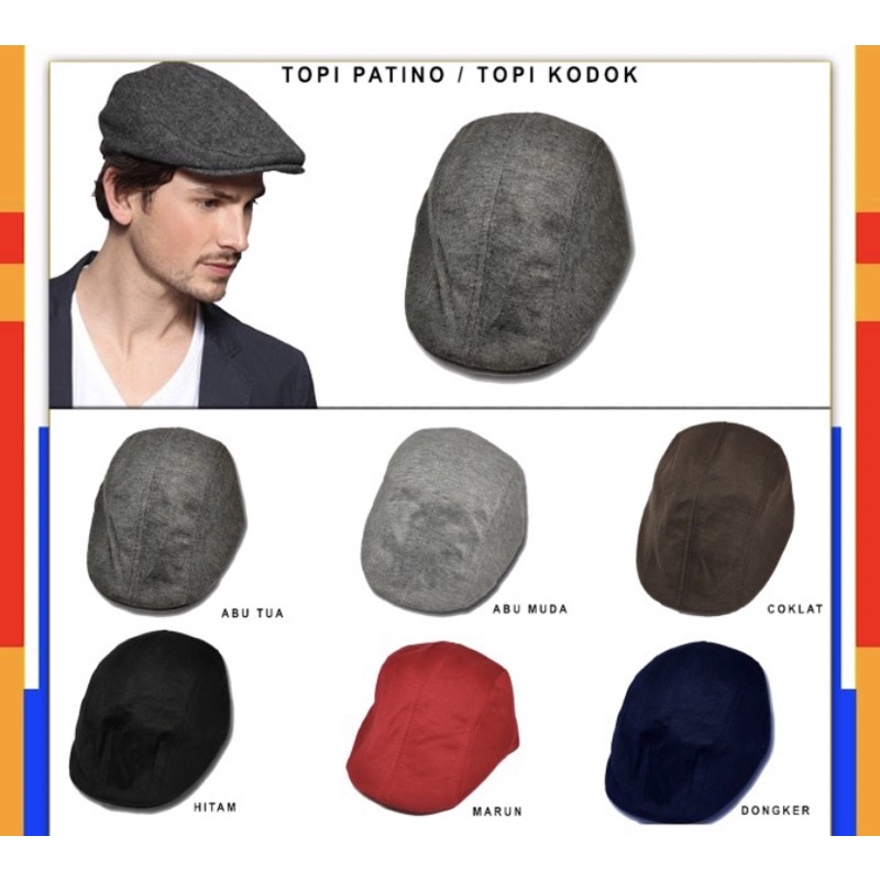 TOPI KODOK / TOPI PATINO / TOPI KODOK POLOS