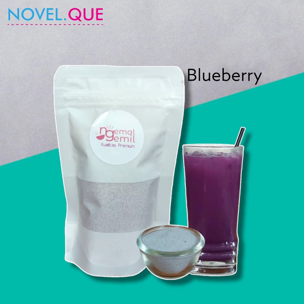 

Bubuk Minuman Rasa Blueberry - Kualitas Premium