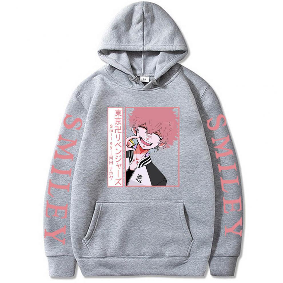 Hoodie Smiley Kanji Nahoya Kawata Anime Premium Unisex