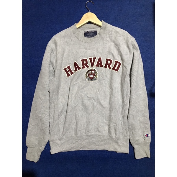 crewneck champion harvard second