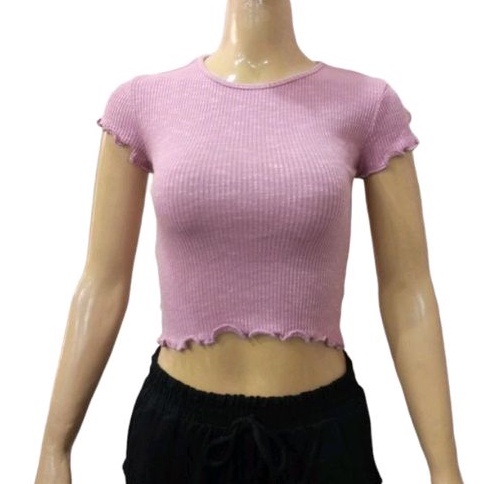 Croptop Casual Branded Sisa Export Termurah