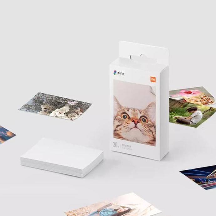 

Diskon XIAOMI ZINK Pocket Photo Print Paper Leg MP HP Sprocket Kertas Foto Diskon