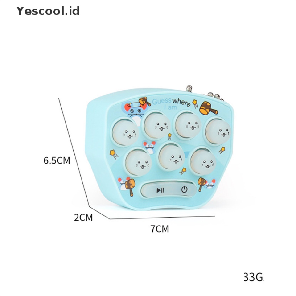 (Yescool) Mainan Puzzle Gopher Mini Untuk Anak-Anak