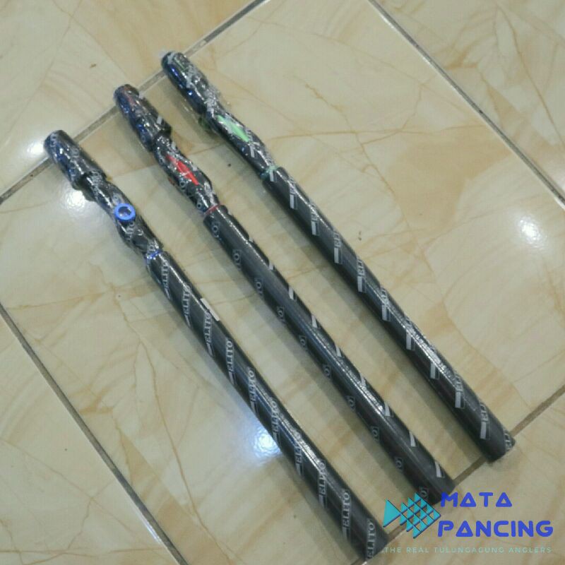 Elito spon gagang joran pancing butt reel seat 40cm gratis winding check