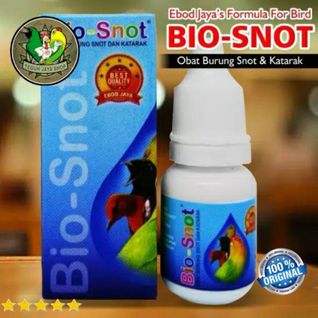 Bio Snot Obat Burung Sakit Mata Katarak Berlendir Bengkak Bio Snot Ebod Jaya