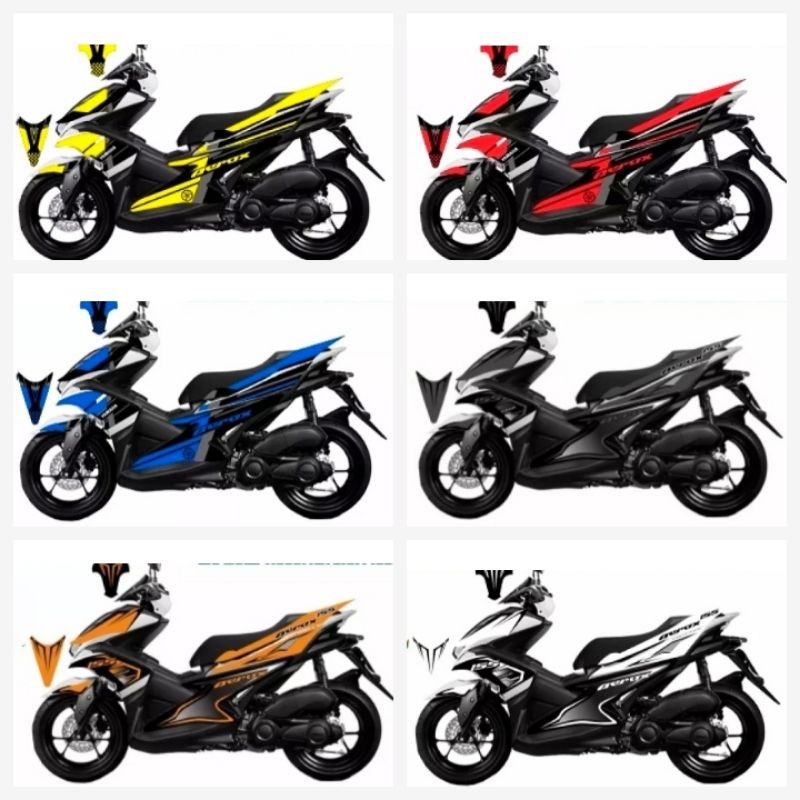 decal yamaha aerox / variasi aerox / striping variasi aerox / id