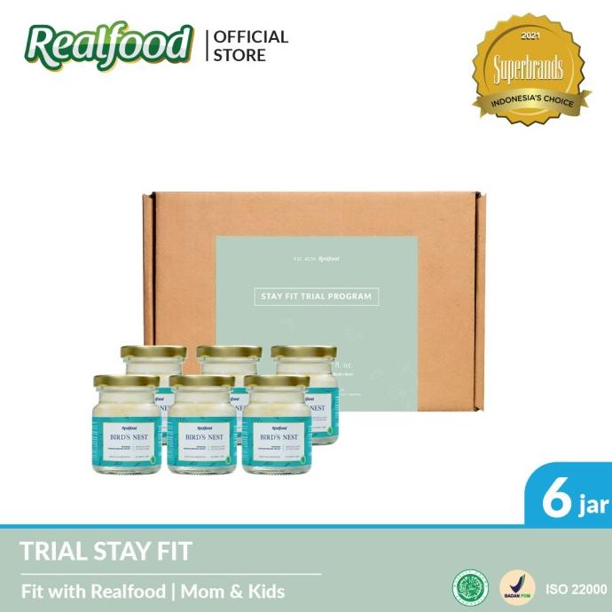 

PROMO Realfood Trial Stay Fit Minuman Sarang Burung Walet + Immune Booster/MINUMAN COLLAGEN/MINUMAN YOYIC/MINUMAN DIET/MINUMAN PEMUTIH BADAN/MINUMAN KOREA/MINUMAN KEMASAN/MINUMAN KALENG/MINUMAN KOTAK/MINUMAN SEHAT HERBAL/MINUMAN SEHAT UNTUK TUBUH/MINUMAN