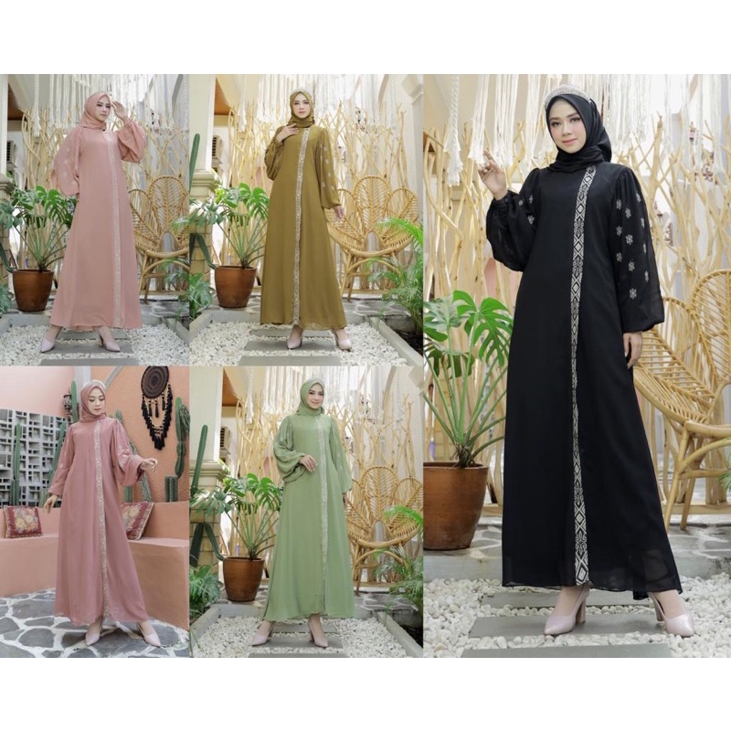 GAMIS SAILA SET // CERUTY BABYDOLL BY KJ (KHADIJAH)