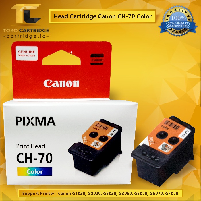 Print Head Cartridge CH70 CBH-70 Color New Original, Printer Canon PIXMA G1020 G2020 G3020 G3060