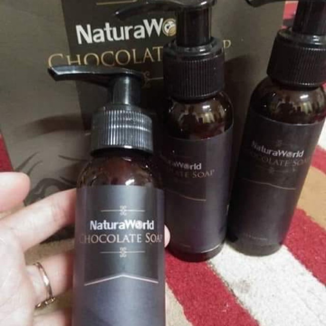 

Natura world chocolate soap