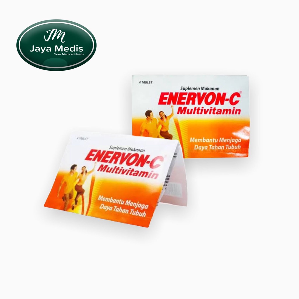 Enervon C Tablet Strip - Vitamin C - Suplemen